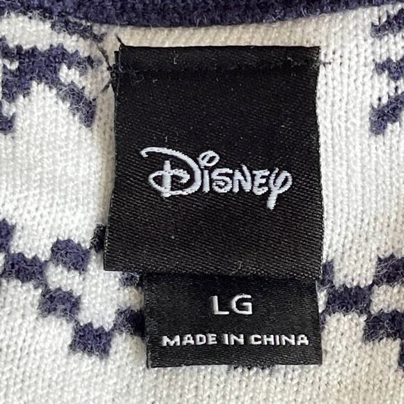 Disney Winnie the Pooh and Friends Large Appliqué Christmas Sweater Size Large - Picture 5 of 6